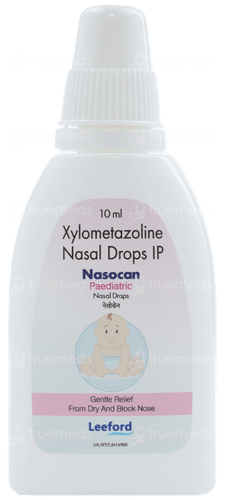 Nasocan Paediatric Nasal Drops 10Ml